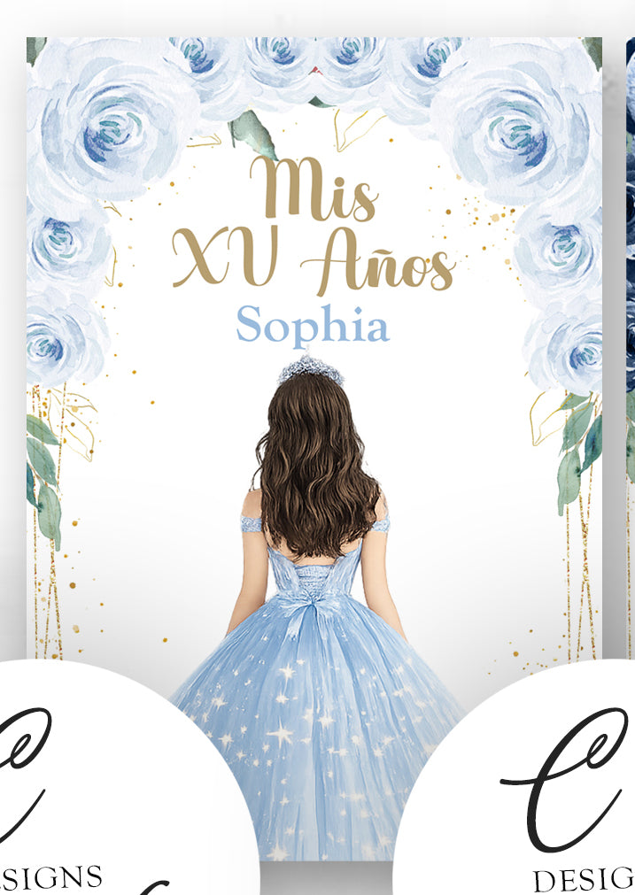 Quinceanera Scrunchie Tags
